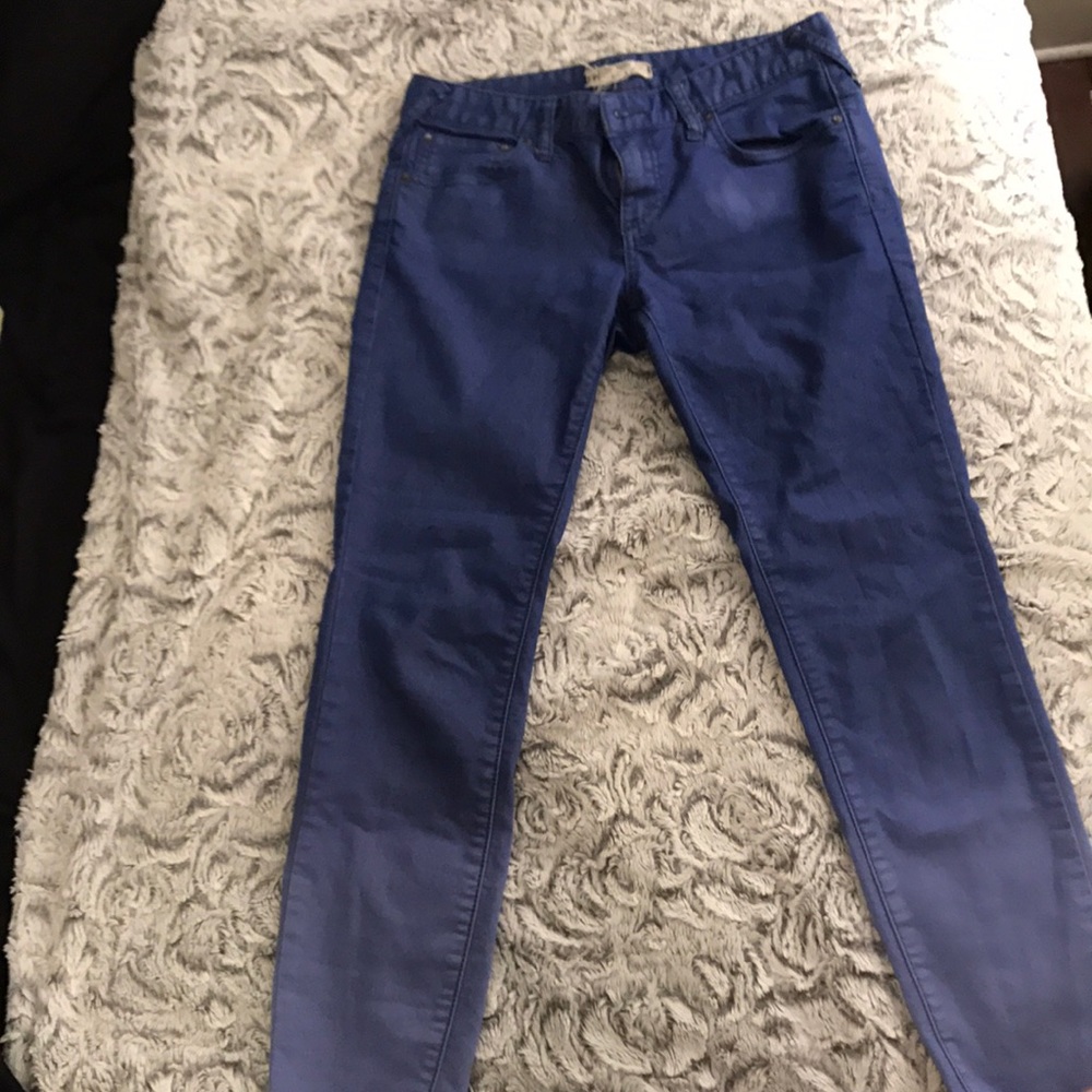 Ombre blue pants